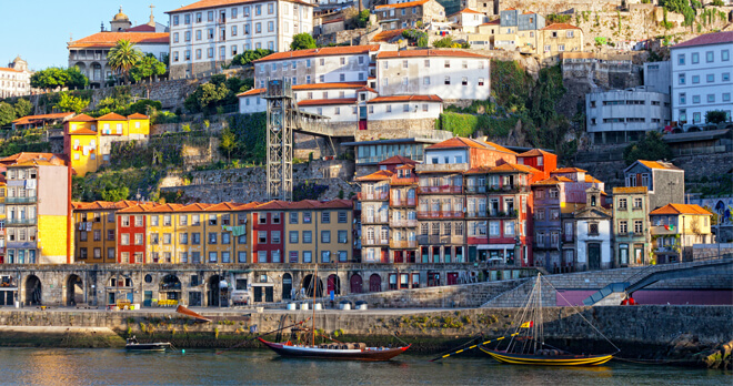 Buildings in Porto