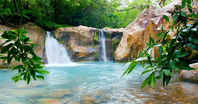 Rincon de la Vieja Waterfall.