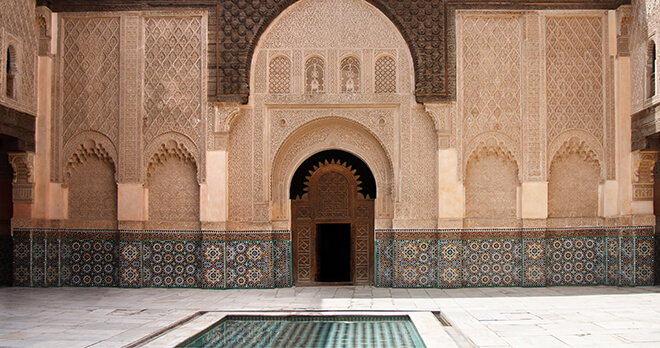 Courtyard in Marrakech