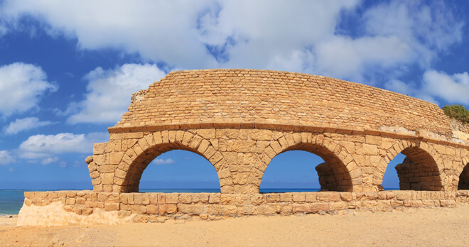 Roman Aqueduct, Caesarea