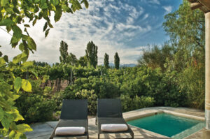 Cavas Wine Lodge – Pool View