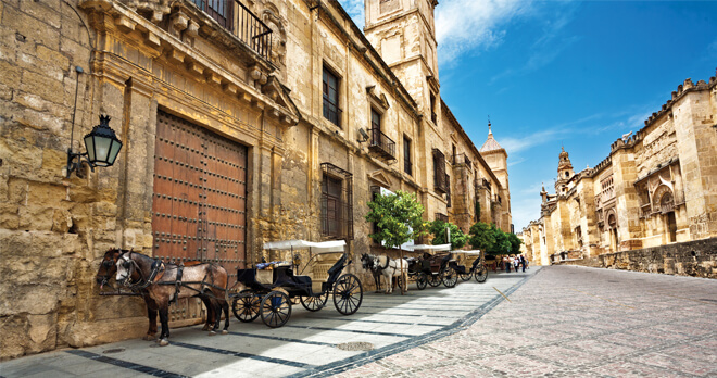 Street in beautiful Cordoba