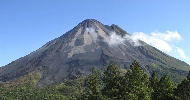 Dormant Arenal Volcano