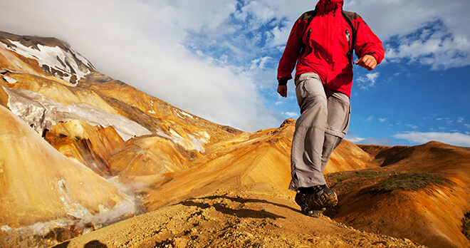 Hiking in Iceland