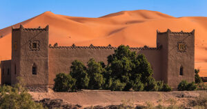 Old Kasbah in Merzouga