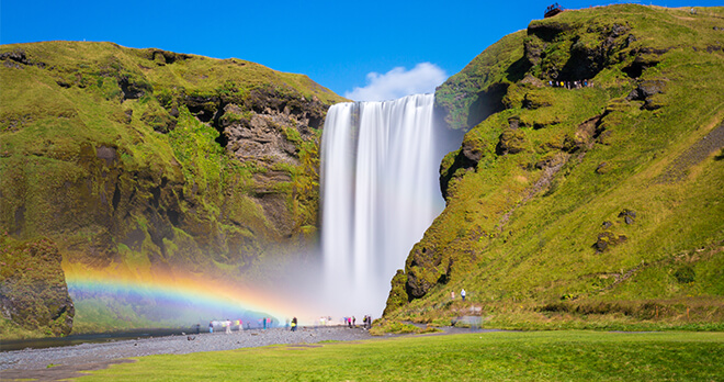 Skogafoss Waterfall