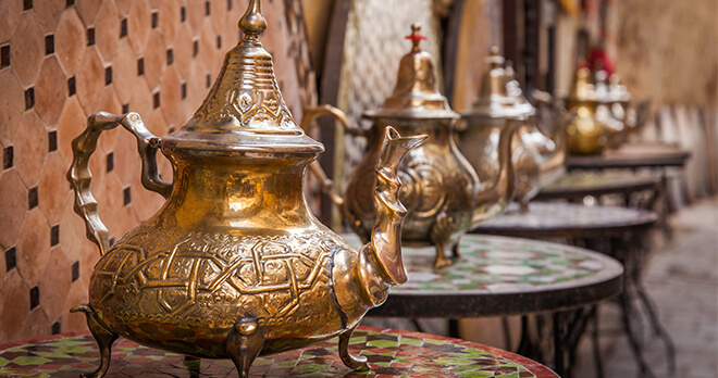 Traditional Moroccan Tea Pots