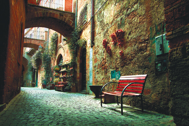 Charming Tuscan Street