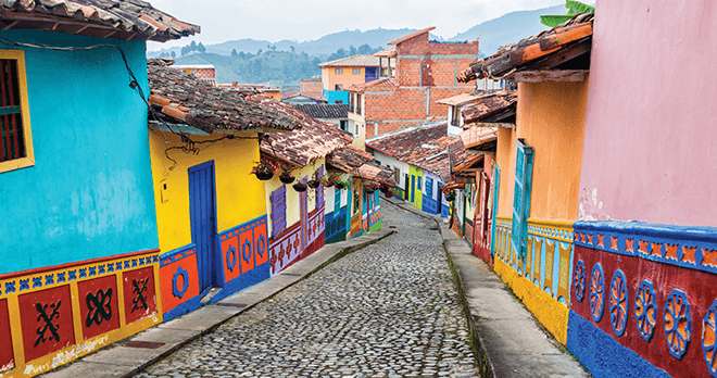 Cobblestone Street, Medellin