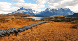 Lake Pehoe, Torres del Paine National Park, Chile