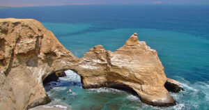 Paracas rock formation