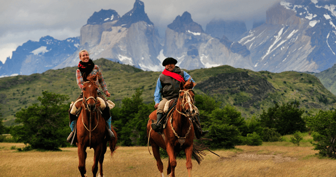 Horseback Riding, Torres del Paine National Park, Chile