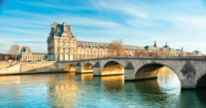 Louvre Museum & Pont des Arts, Paris