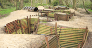 trenches, Flanders Fields