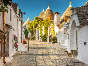 Trulli house in Alberobello, Puglia, Italy