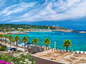 Stunning views from Leuca, Puglia, Italy