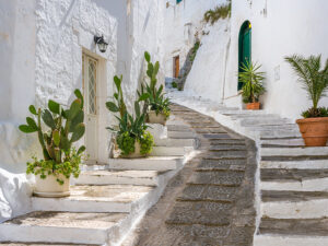 White-washed town of Ostuni, Puglia, Italy